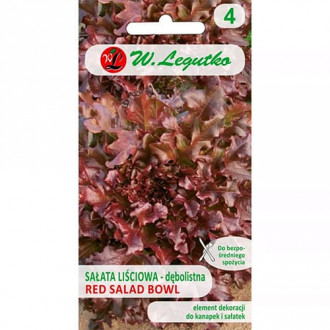 Listový šalát Red Salad Bowl obrázok 5