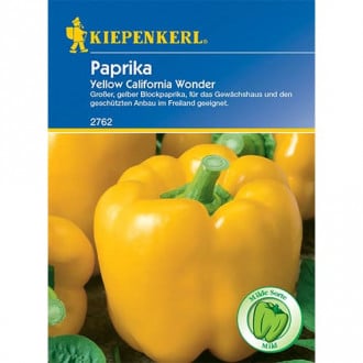 Paprika Yellow California Wonder obrázok 4