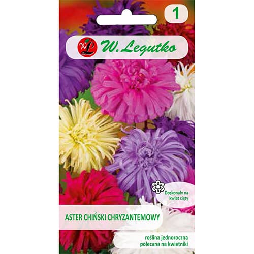 Astra čínska chryzantémokvetá, zmes obrázok 1 artikel 78511