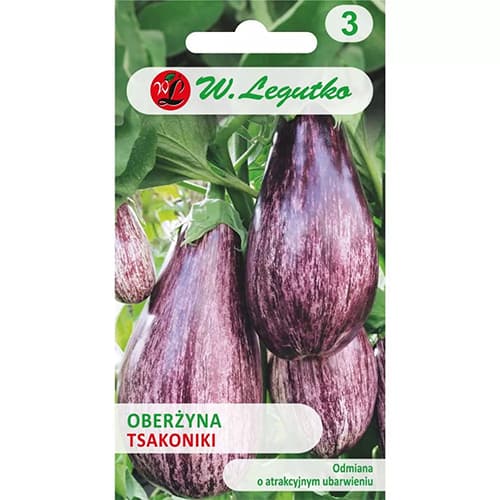 Baklažán (Ľuľok baklažánový) Tsakoniki obrázok 1 artikel 86872