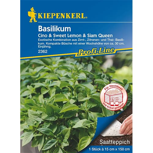 Bazalka Cino & Sweet Lemon & Siam Queen obrázok 1 artikel 87766