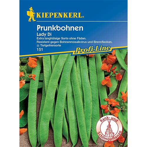 Fazuľa mnohokvetá Lady Di artikel fotografia 1 Fazuľa mnohokvetá Lady Di obrázok 1 artikel 77469