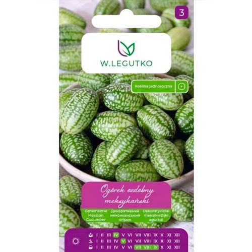 Mexická okrasná uhorka obrázok 1 artikel 69614