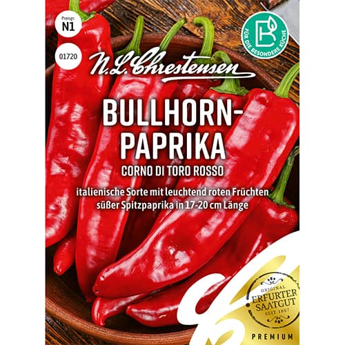 Paprika Corno di Toro Rosso artikel fotografia 1 Paprika Corno di Toro Rosso obrázok 1 artikel 86027