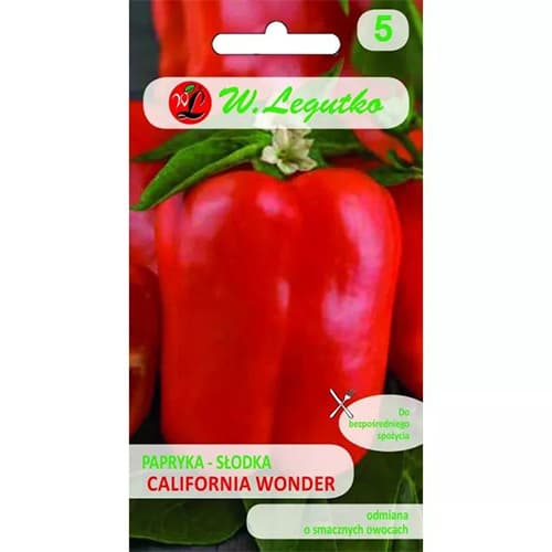 Paprika sladká California Wonder obrázok 1 artikel 69507
