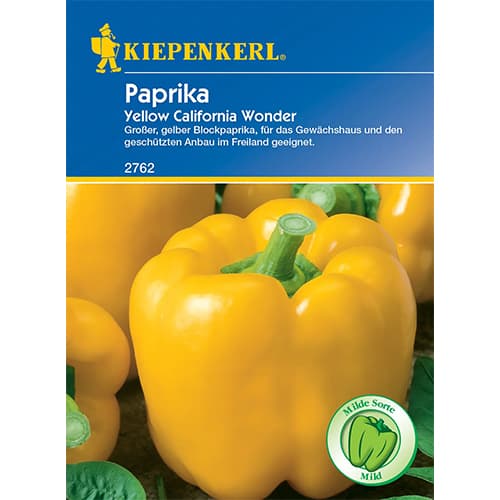 Paprika Yellow California Wonder artikel fotografia 1 Paprika Yellow California Wonder obrázok 1 artikel 86390
