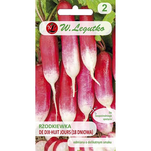 Reďkovka De dix-huit jours (18 dňová) artikel fotografia 1 Reďkovka De dix-huit jours (18 dňová) obrázok 1 artikel 69537