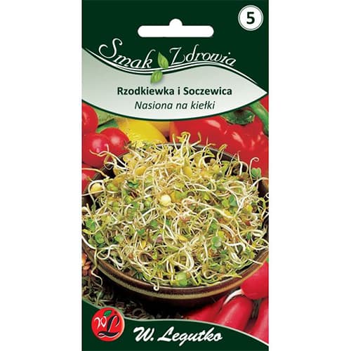 Semená na klíčky - reďkovka a šošovica obrázok 1 artikel 86687