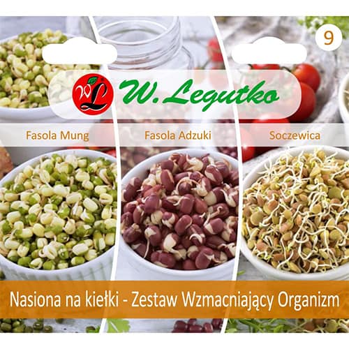 Semená na klíčky - Regeneračná sada, 5 druhov obrázok 1 artikel 96836