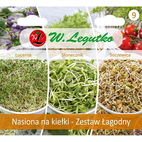 Semená na klíčky - Sada Jemná, 3 druhy obrázok 1 artikel 96832