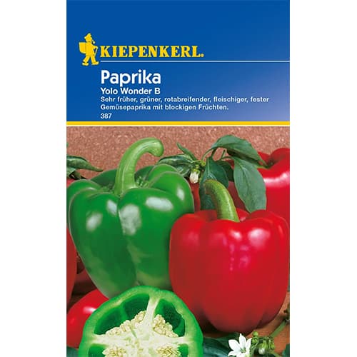 Sladká paprika Yolo Wonder artikel fotografia 1 Sladká paprika Yolo Wonder obrázok 1 artikel 86499
