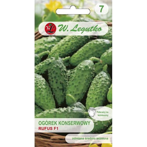 Uhorka kyslá poľná Rufus F1 obrázok 1 artikel 78485