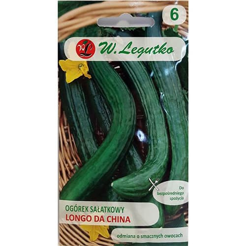 Uhorka šalátová poľná Longo da China obrázok 1 artikel 69503